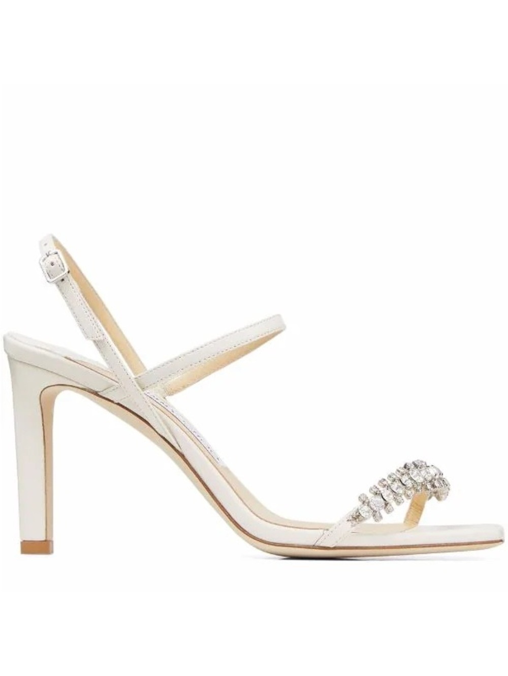 Jimmy Choo Meira 85 Embellished High Heel Sandals, Size 39.5 NEW in Box - Picture 5 of 16